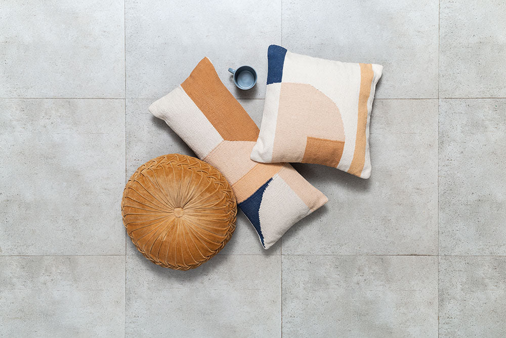 Coussin Geo shape - Terre