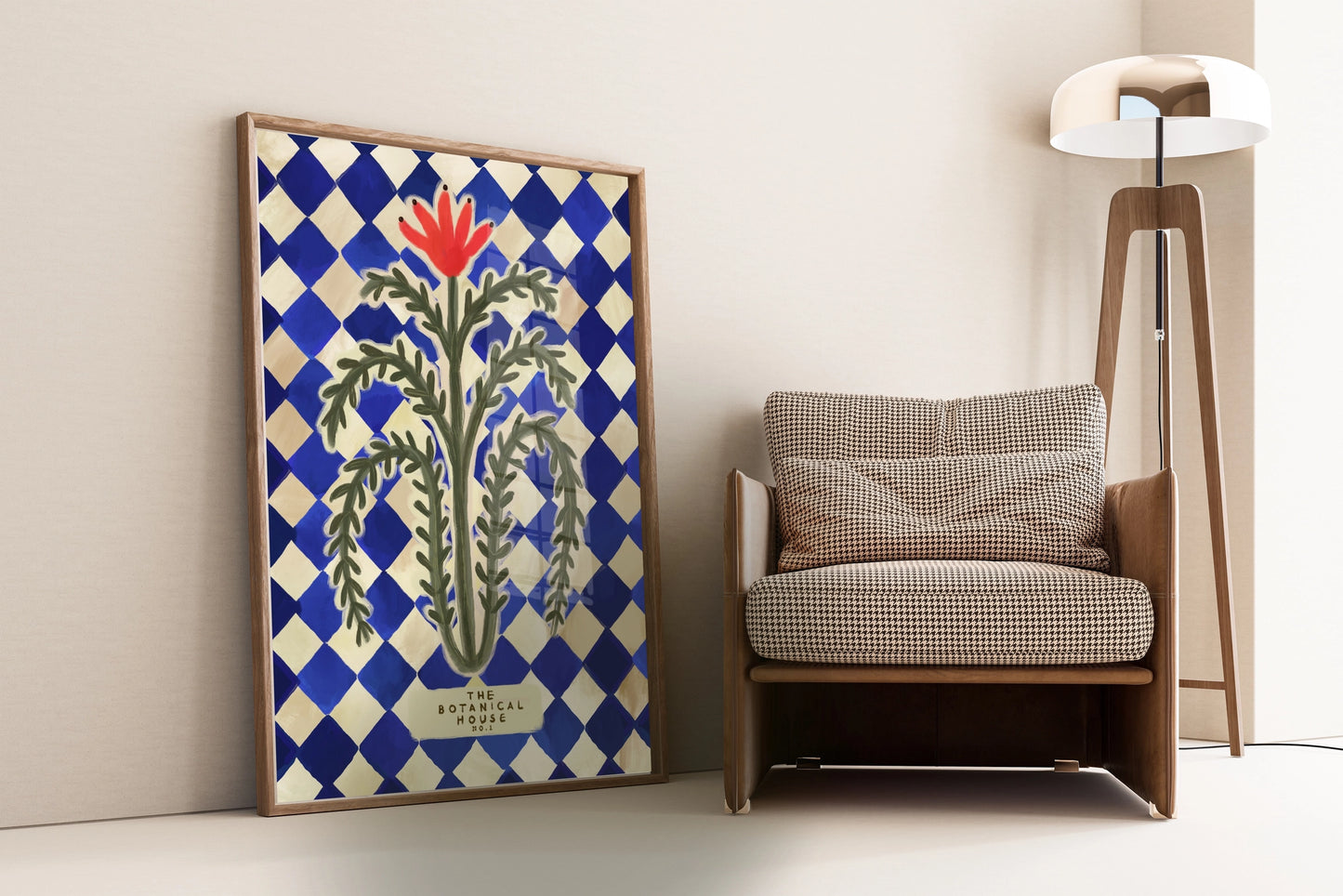 The botanical house - Bleu A4