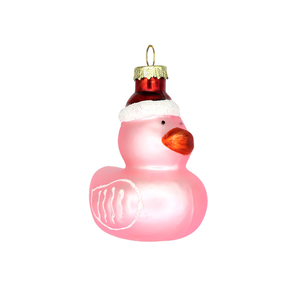 Ornement Duckie Rose