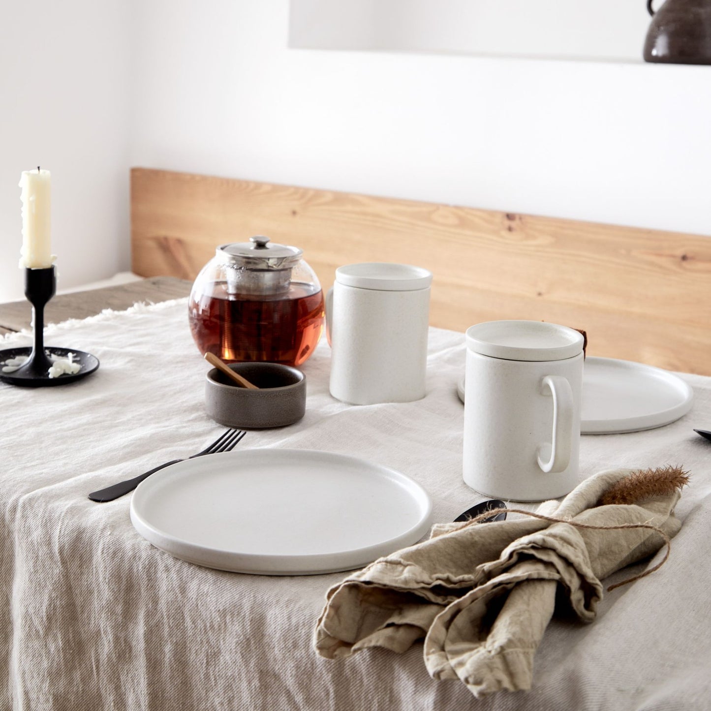 Assiette de Salade/Dessert Redonda Blanc