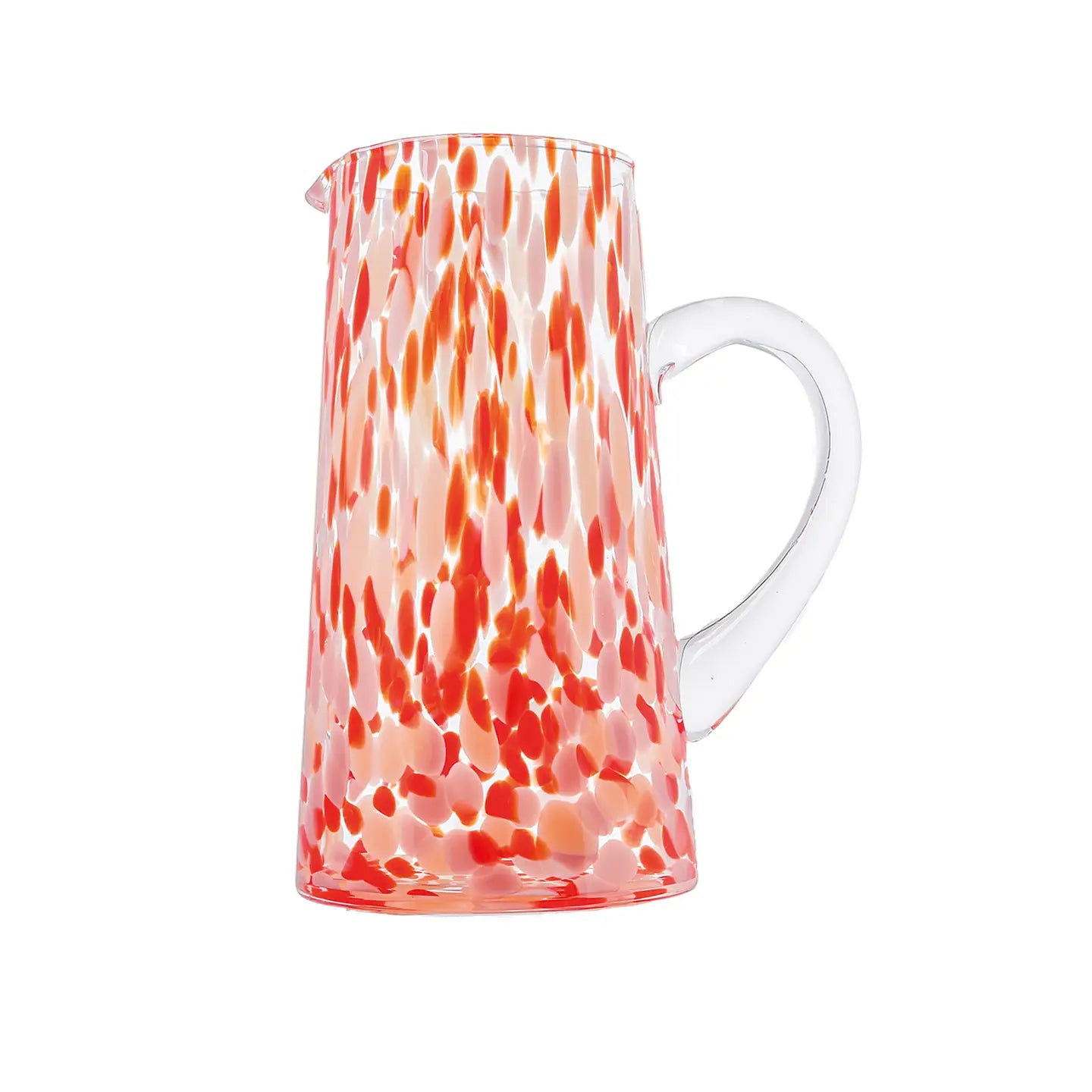 Pichet moucheté - Rouge