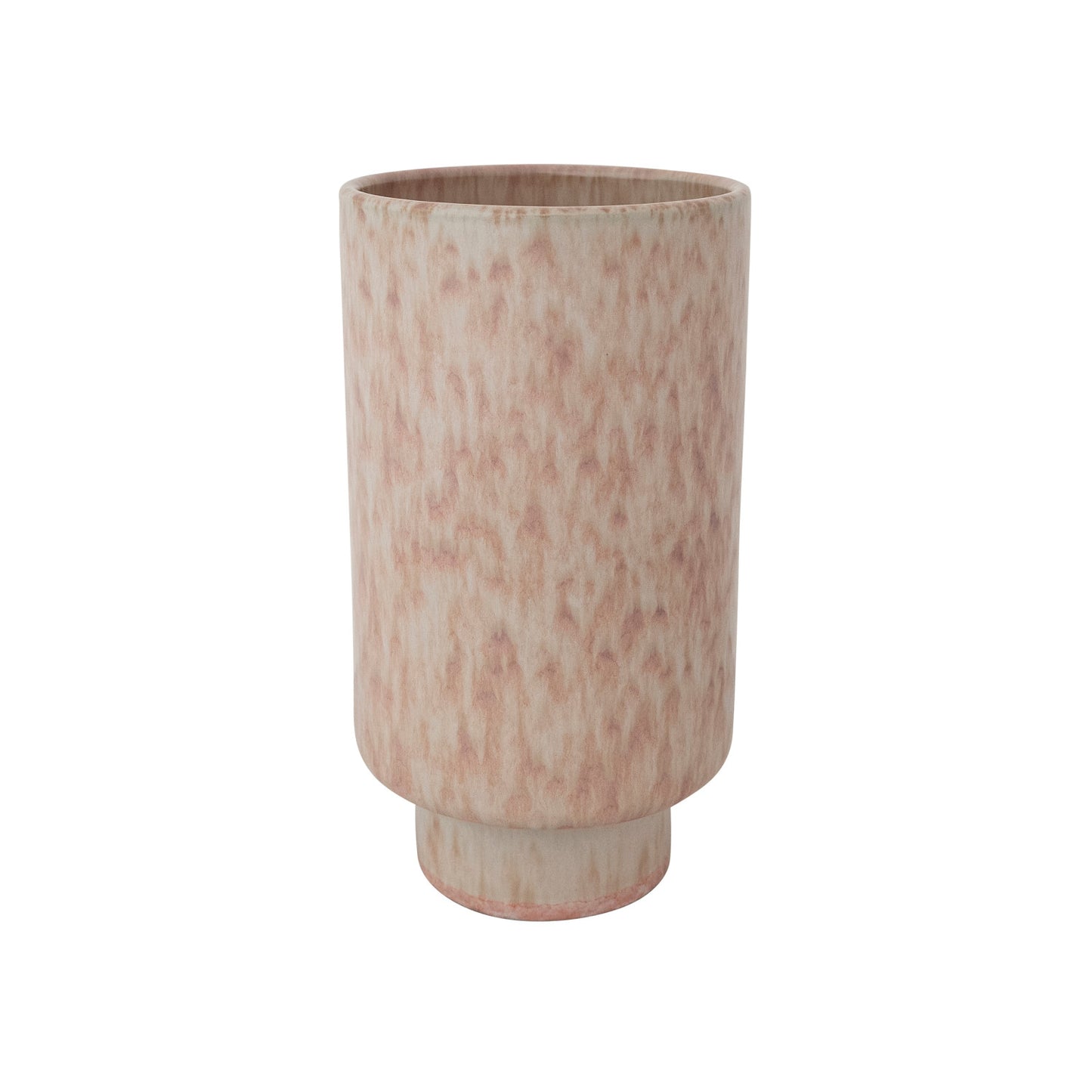 Vase Corail/Cream Reactive Glaze