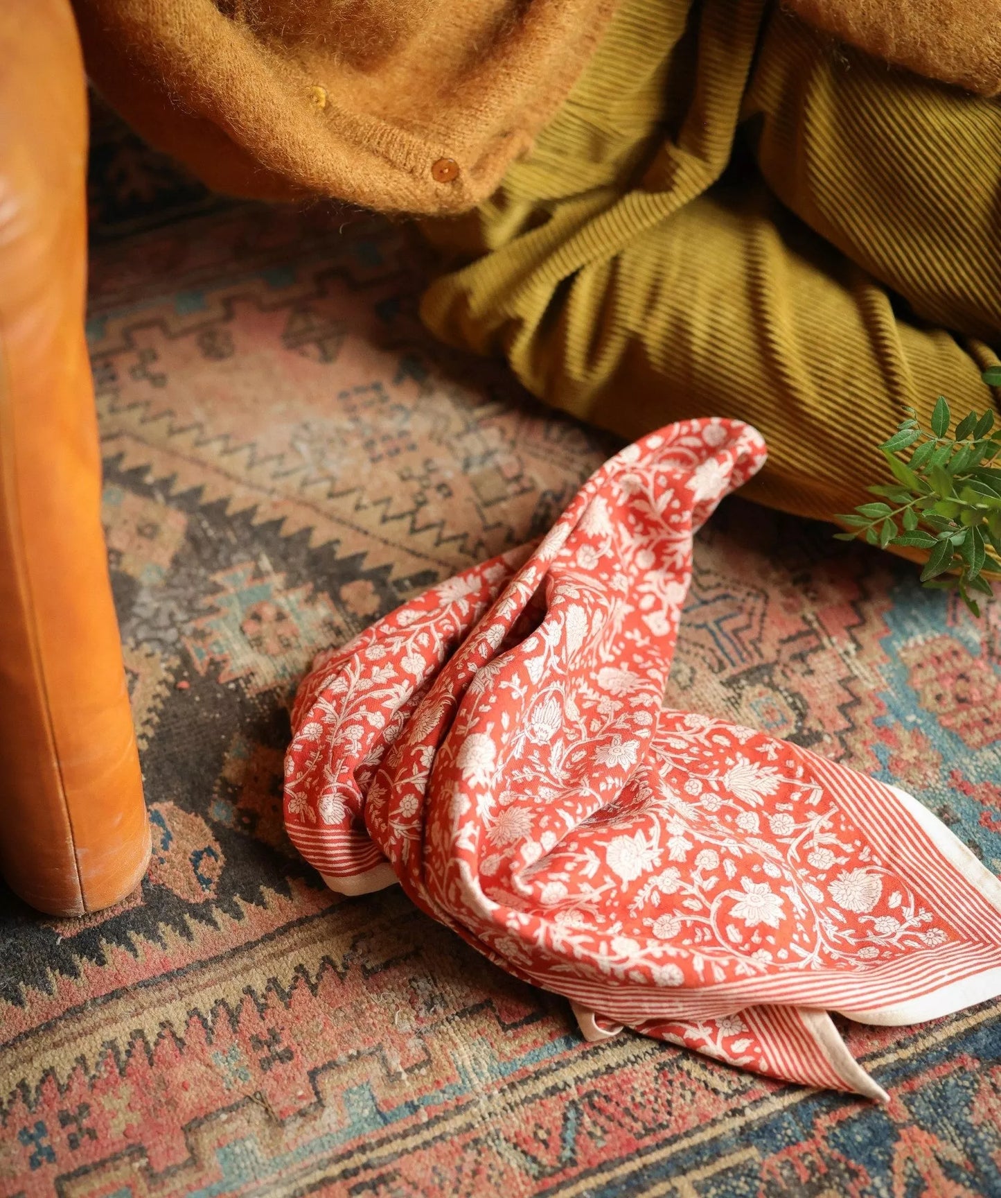 Foulard - Anjali Rouge