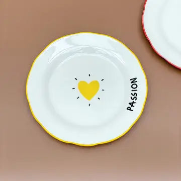 Assiette Amour coeur