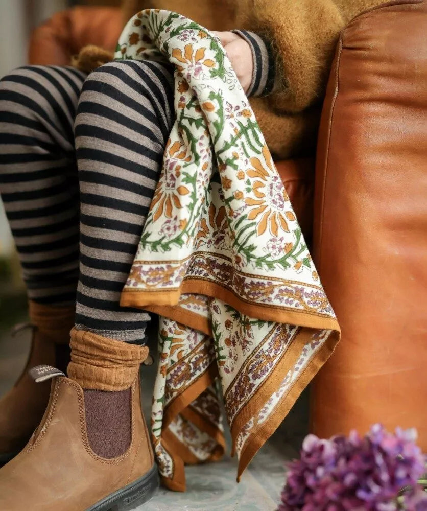 Foulard - caramel beurre salé