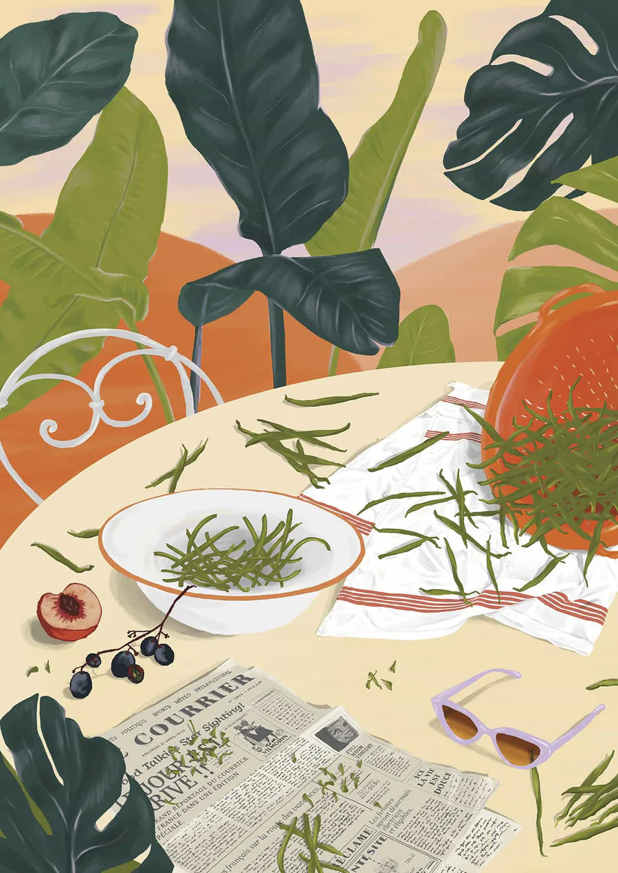 Jour Férié Puzzle Les haricots Verts