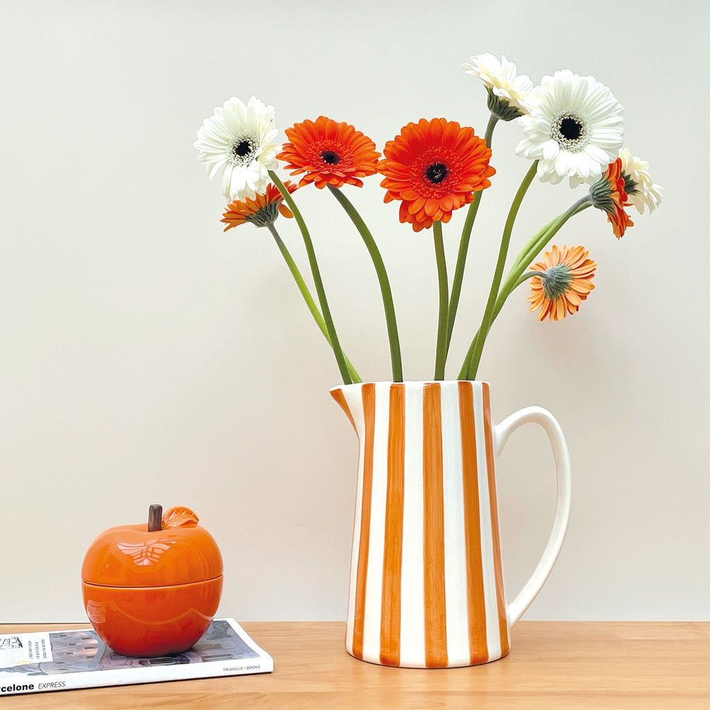 Pichet Rayure 1L orange