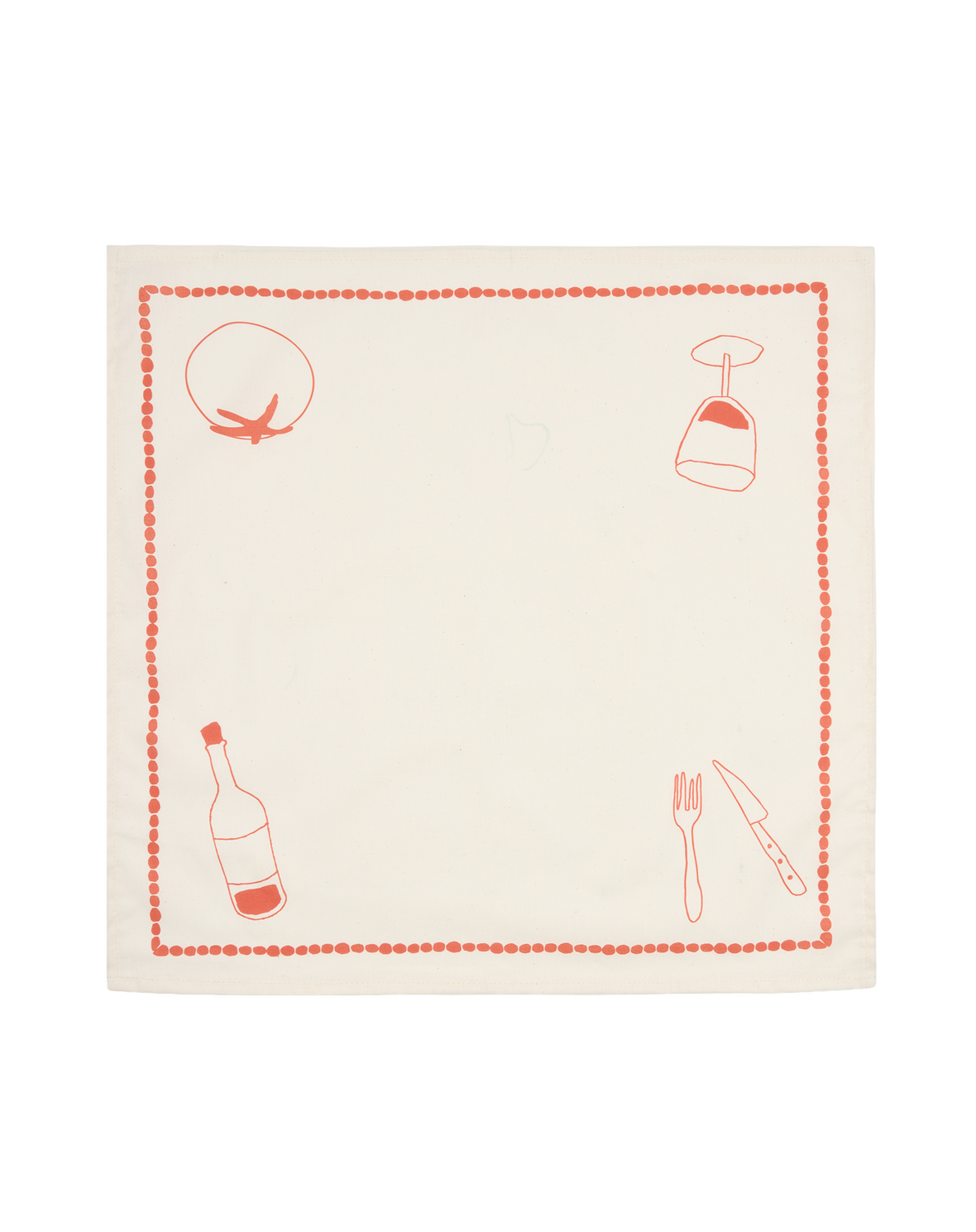 Set de Napkin 2U Lunch Rouge