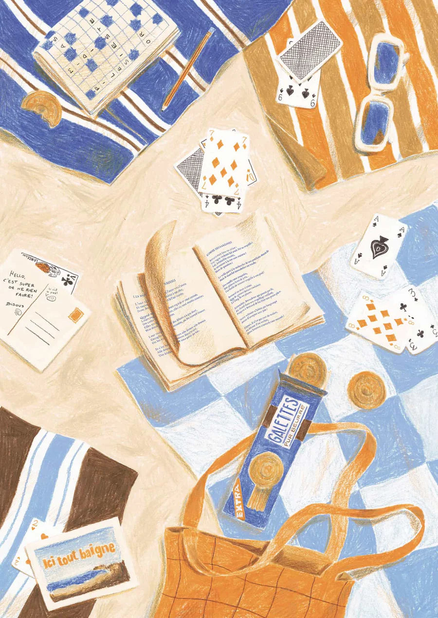 Jour Férié Puzzle Du sable entre les Pages