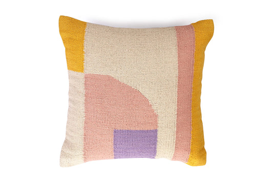 Coussin Geo shapes - Violet