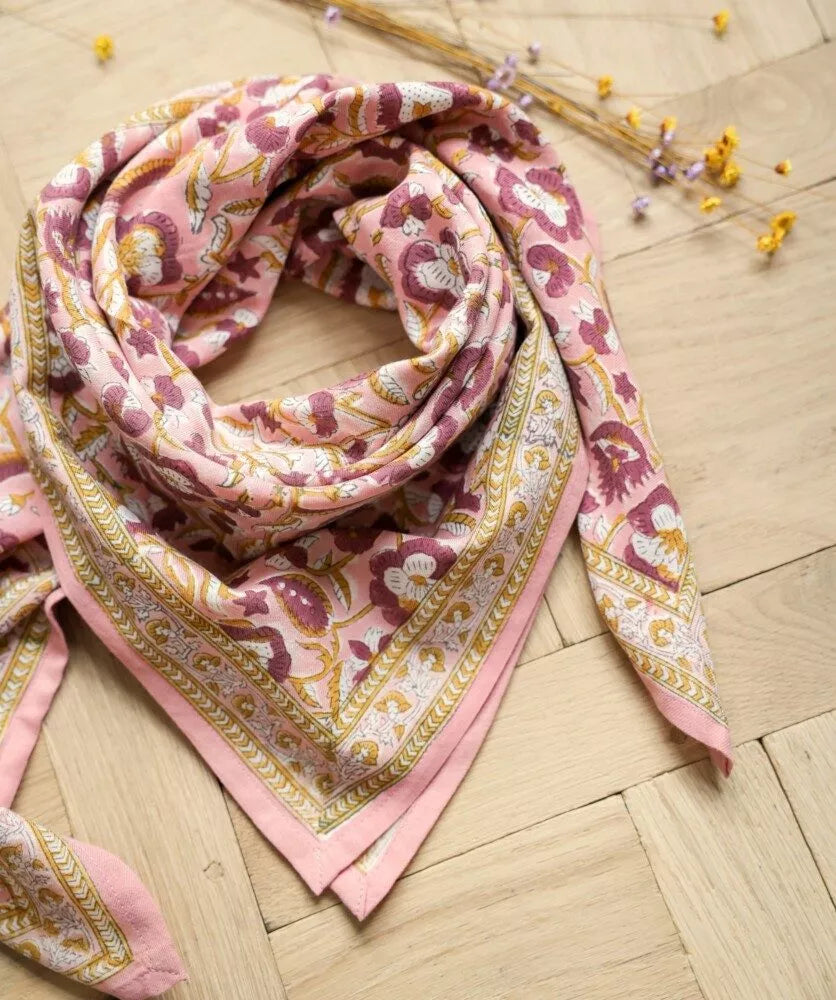 Foulard - Jaya rose blush