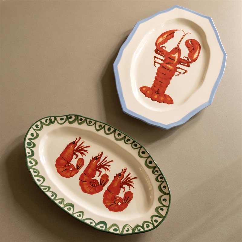 Assiette de Sirène Crevette