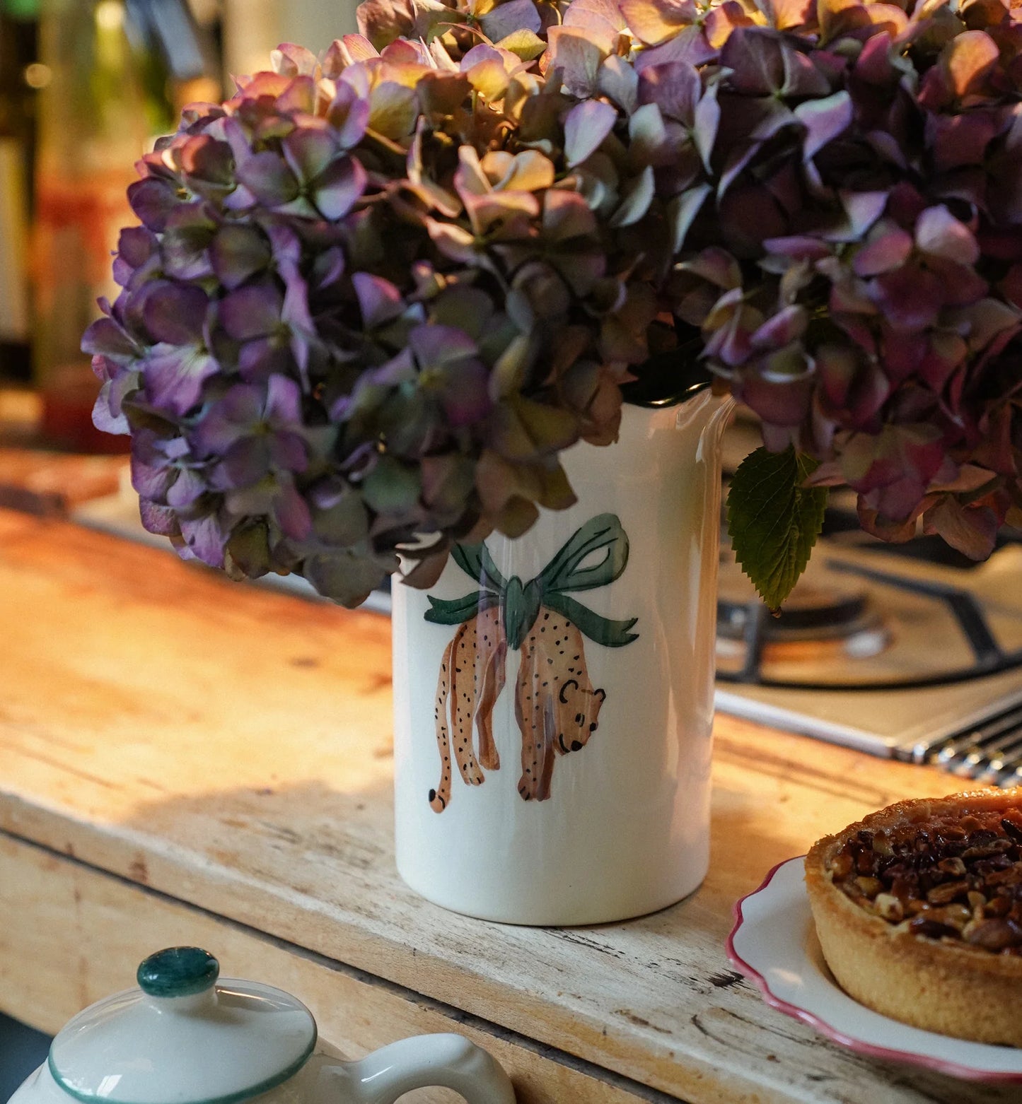 Vase Léopard Suspendu