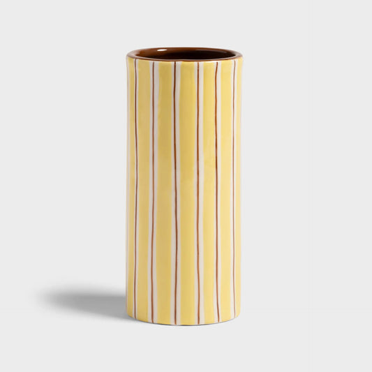 Vase Ray - Jaune