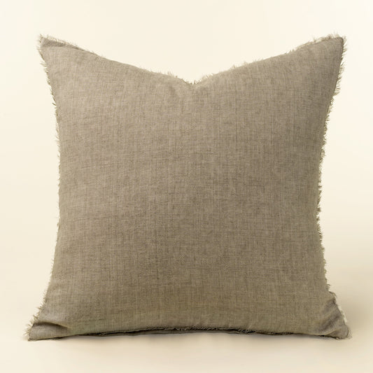 Coussin Lina 20x20" Almond