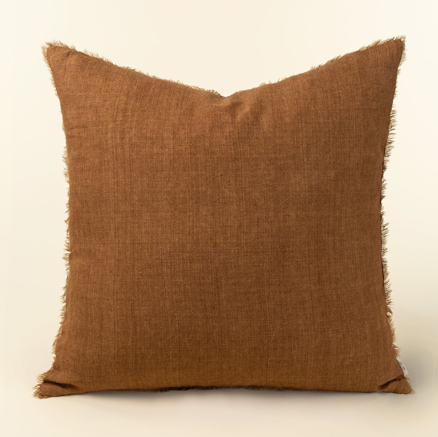 Coussin Lina 24x24" Burnt Umber