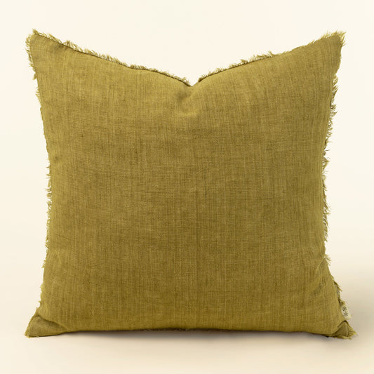 Coussin Lina 20x20" Cumin