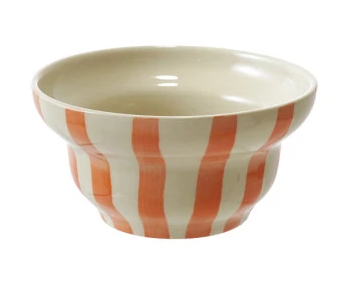 Bol Rayé Paint à la Main