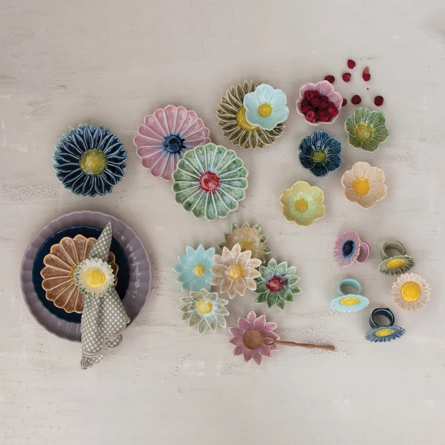 Plat en Forme de Fleur