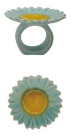 Rond de Serviette en Fleur