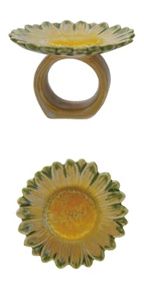 Rond de Serviette en Fleur