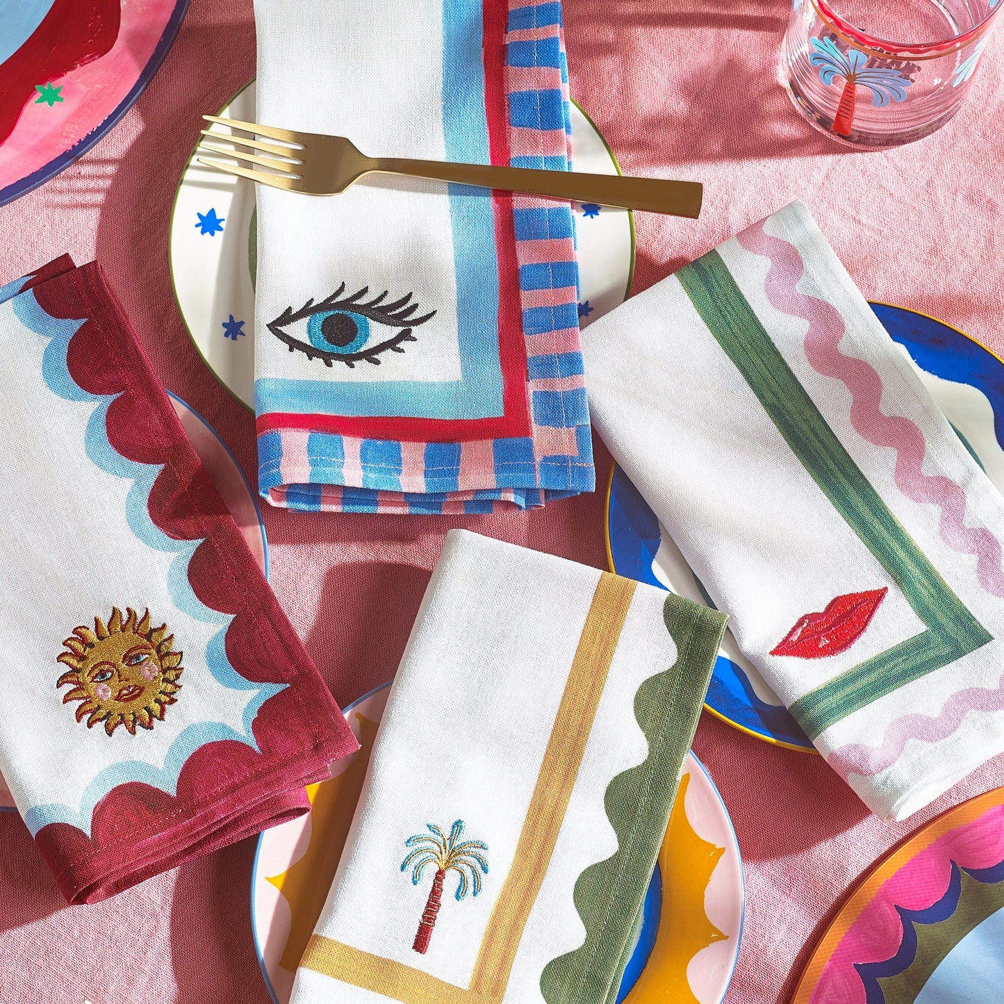 Serviettes Electric Coast
