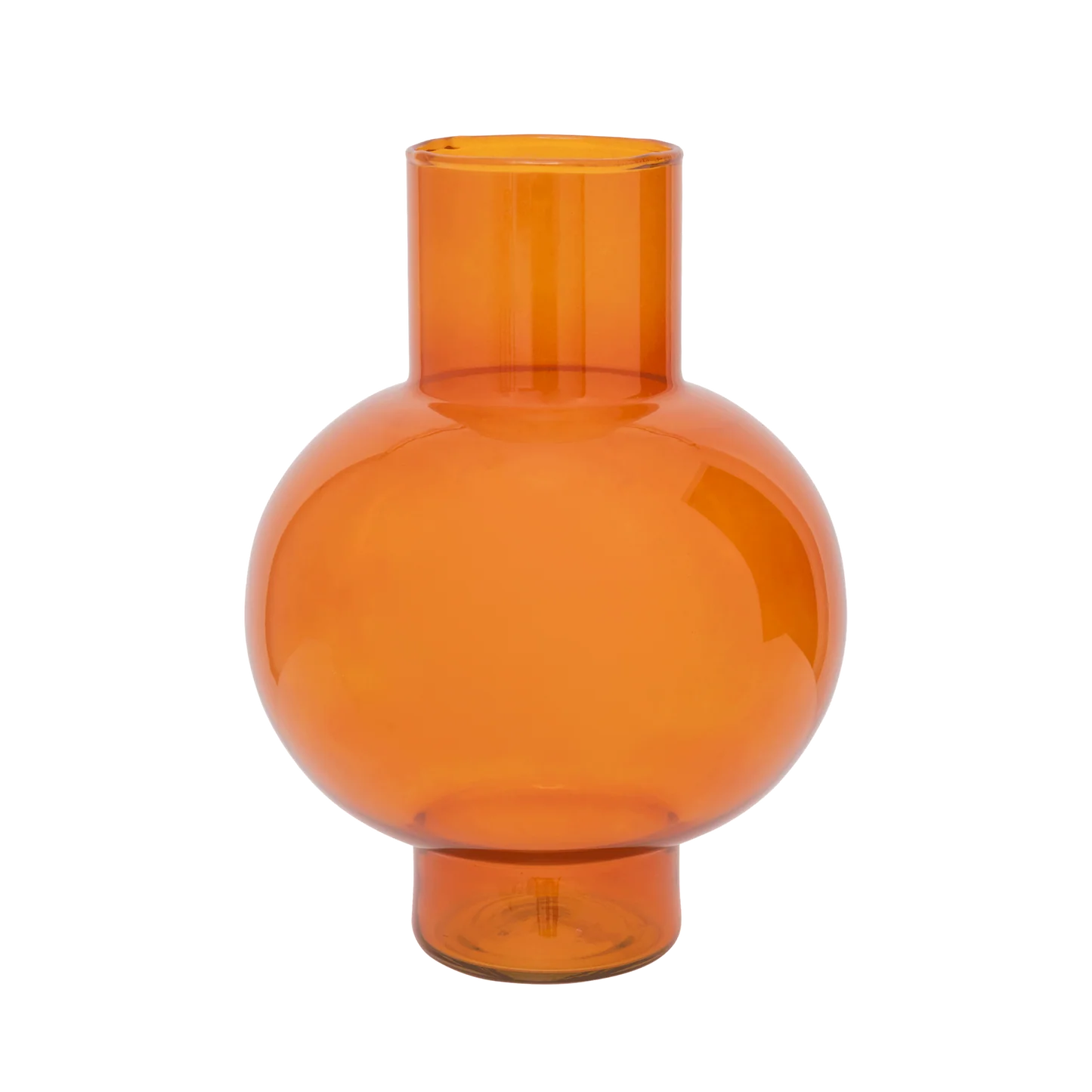 Vase Tummy - Orange rust