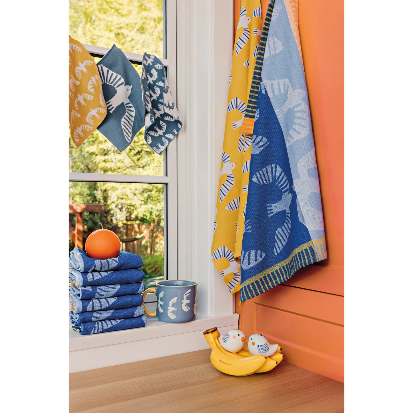 Torchon Jacquard birdie