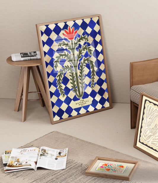 The botanical house - Bleu A4