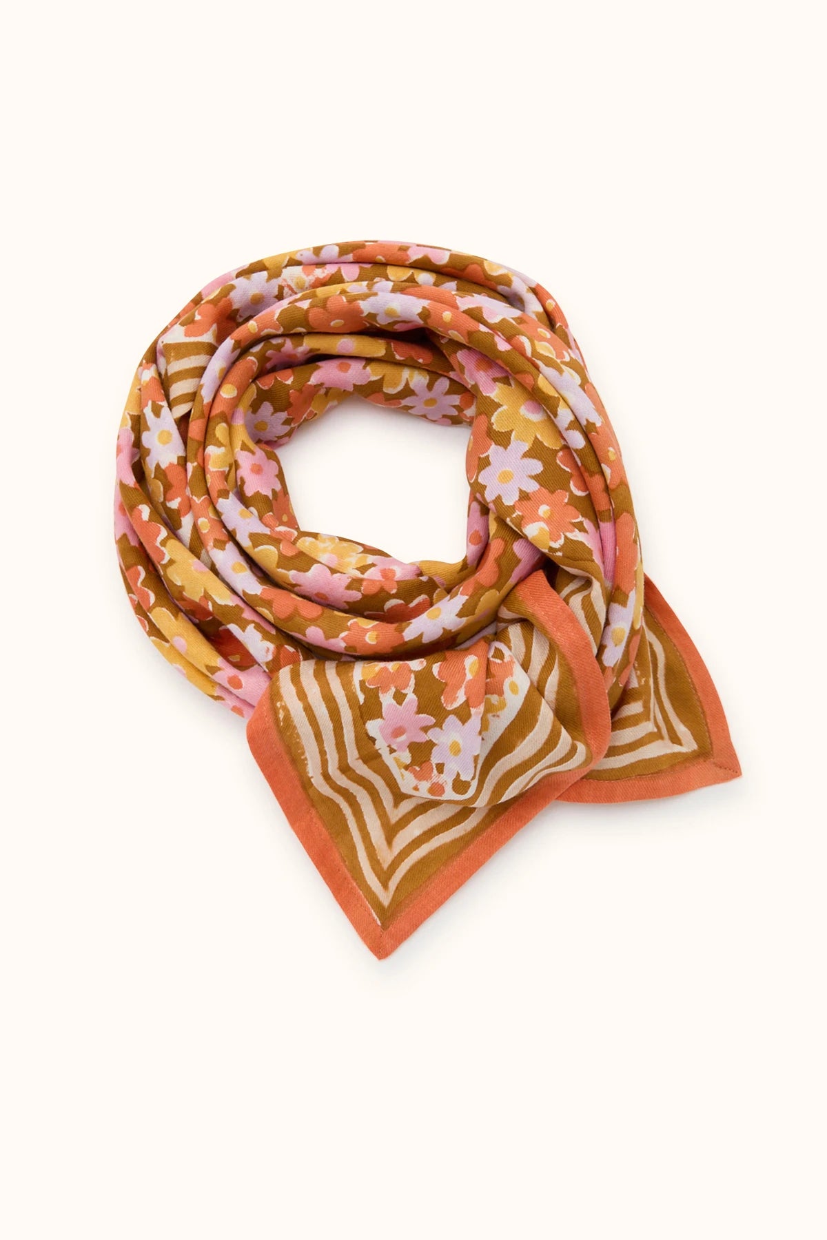 Foulard Lakita - Paquerette Tapenade