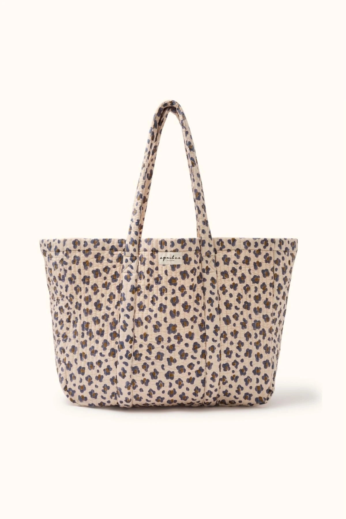 Sac Cabas Samba Léopard Macadamia