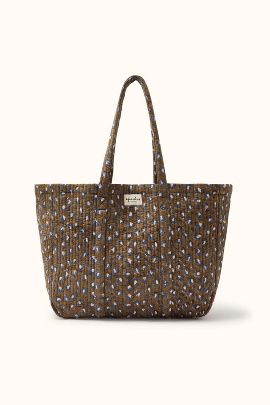 Sac Cabas Samba Léopard Tapenade
