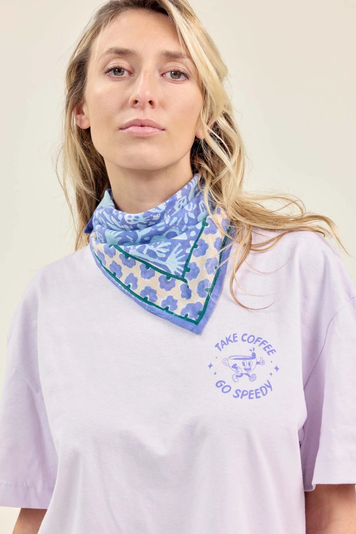 Foulard Manika - Garden Iris
