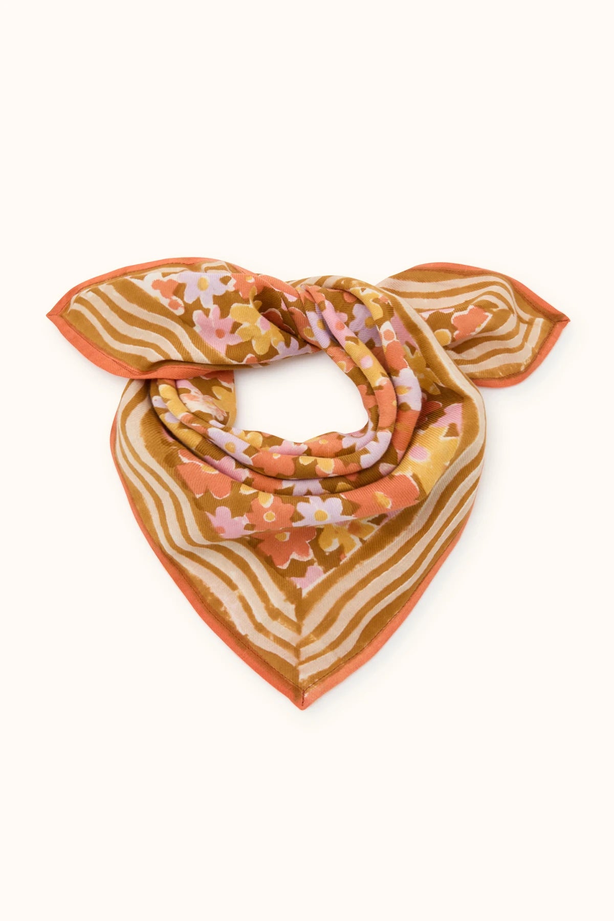 Foulard Manika - Paquerette Tapenade