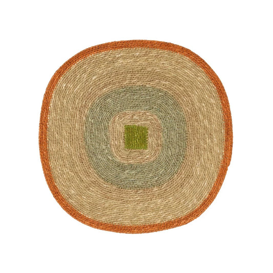 Set de Table Mada Orange/Bleu