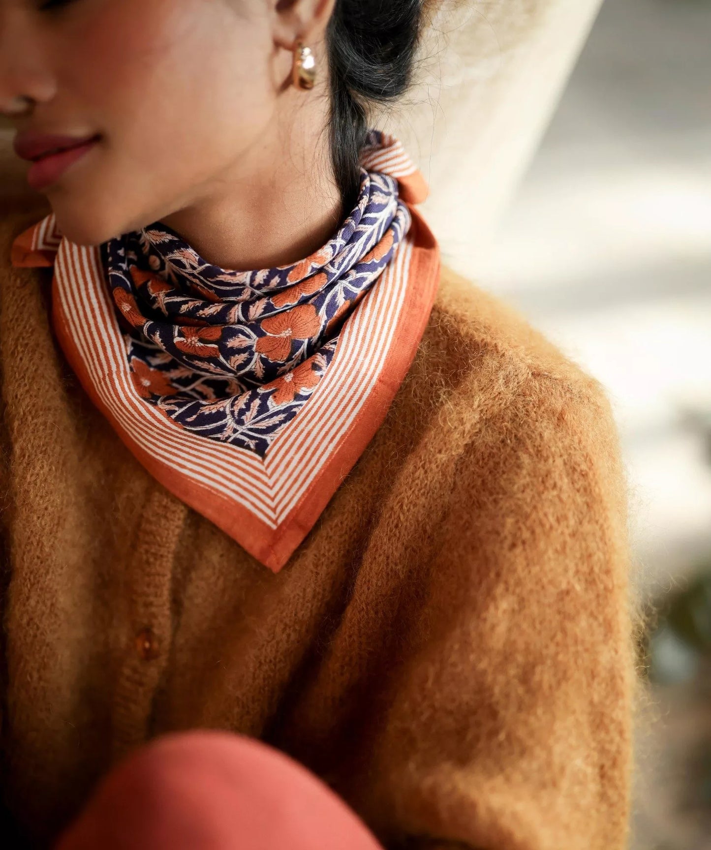 Petit Foulard - Pia Navy