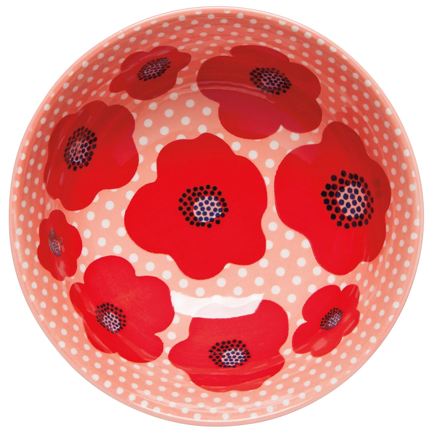 Bol Stamped Poppy 6"