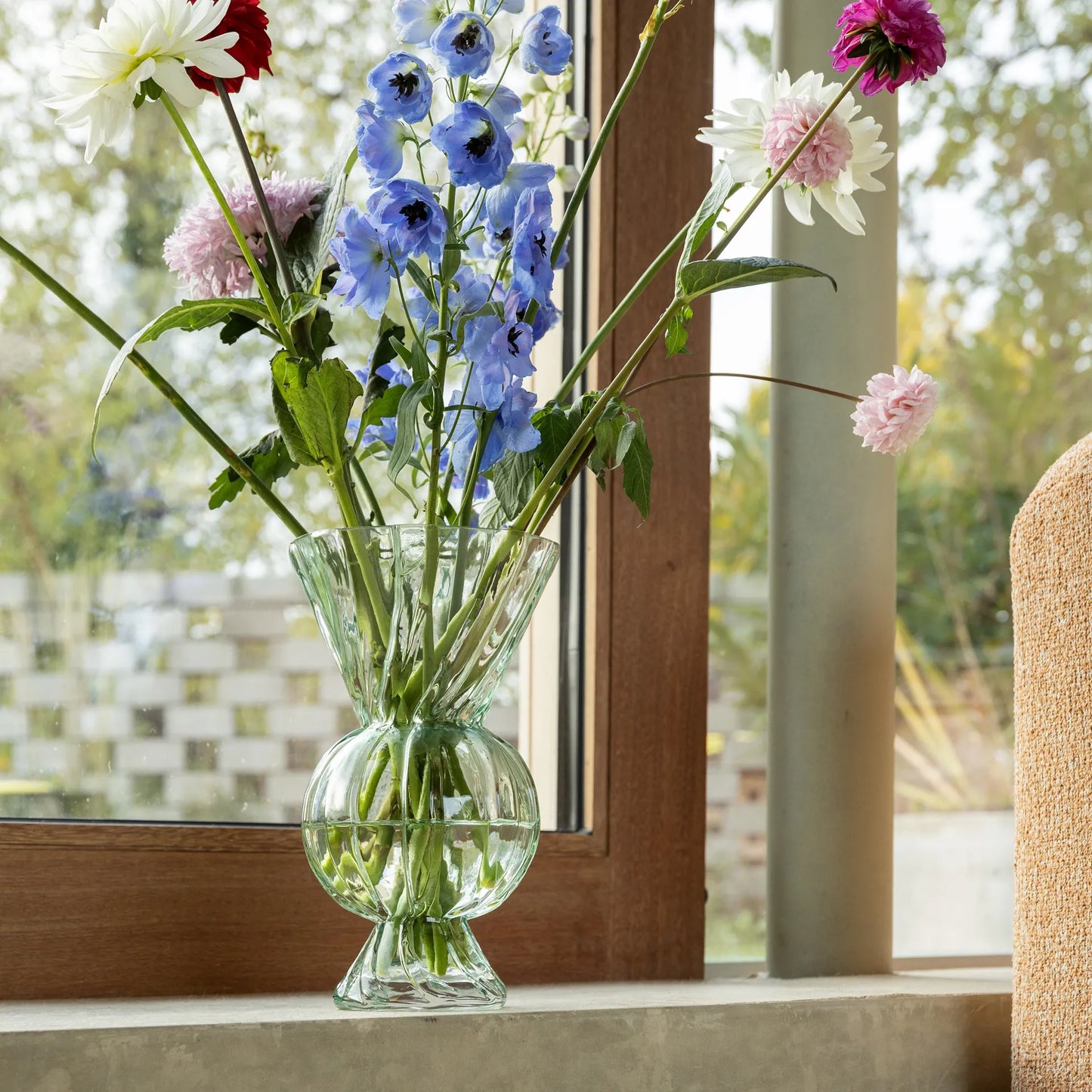 Vase Rhombic en Verre