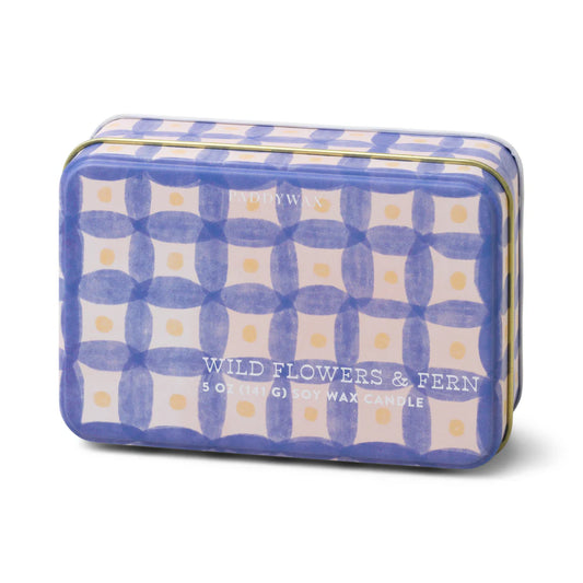 Everyday Tin - Wild flowers & fern