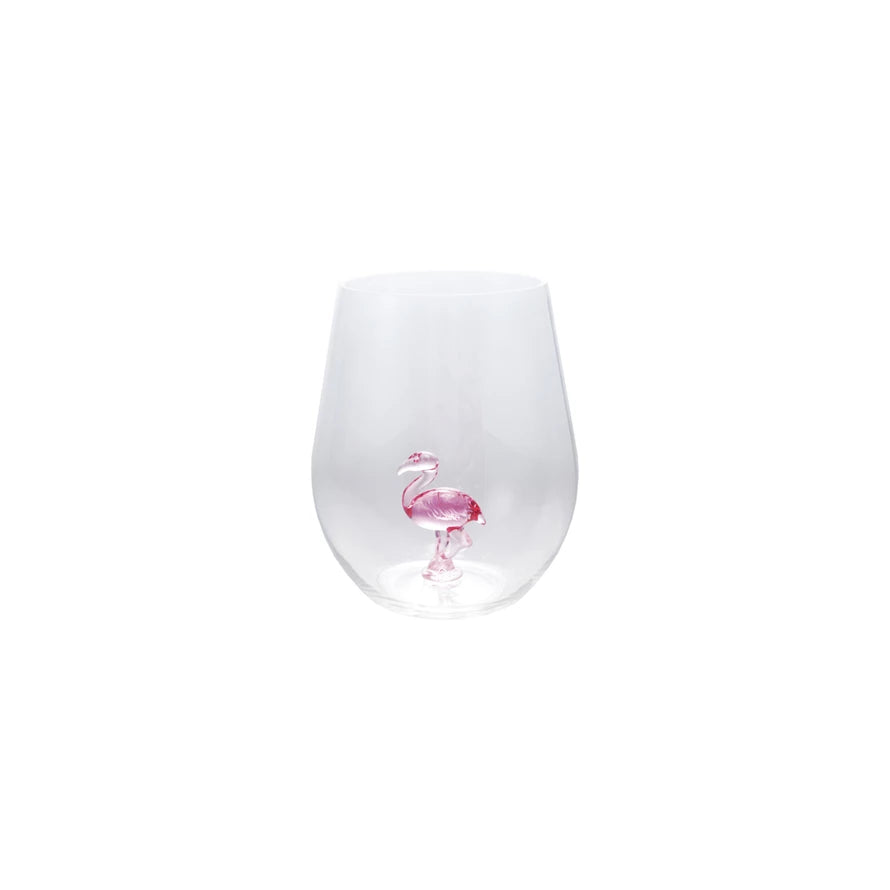 Verre Flamant Rose