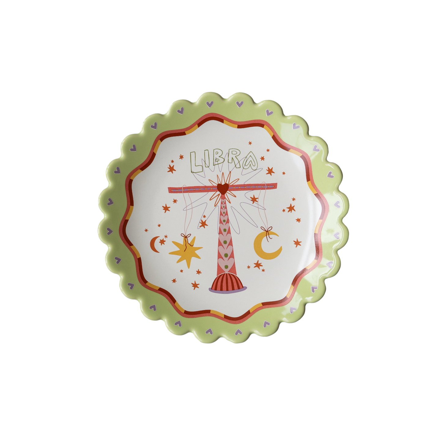 All the luck - Zodiac plate
