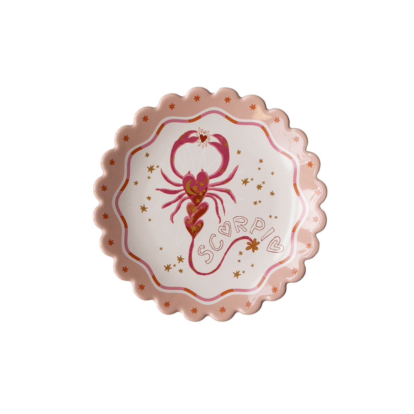 All the luck - Zodiac plate