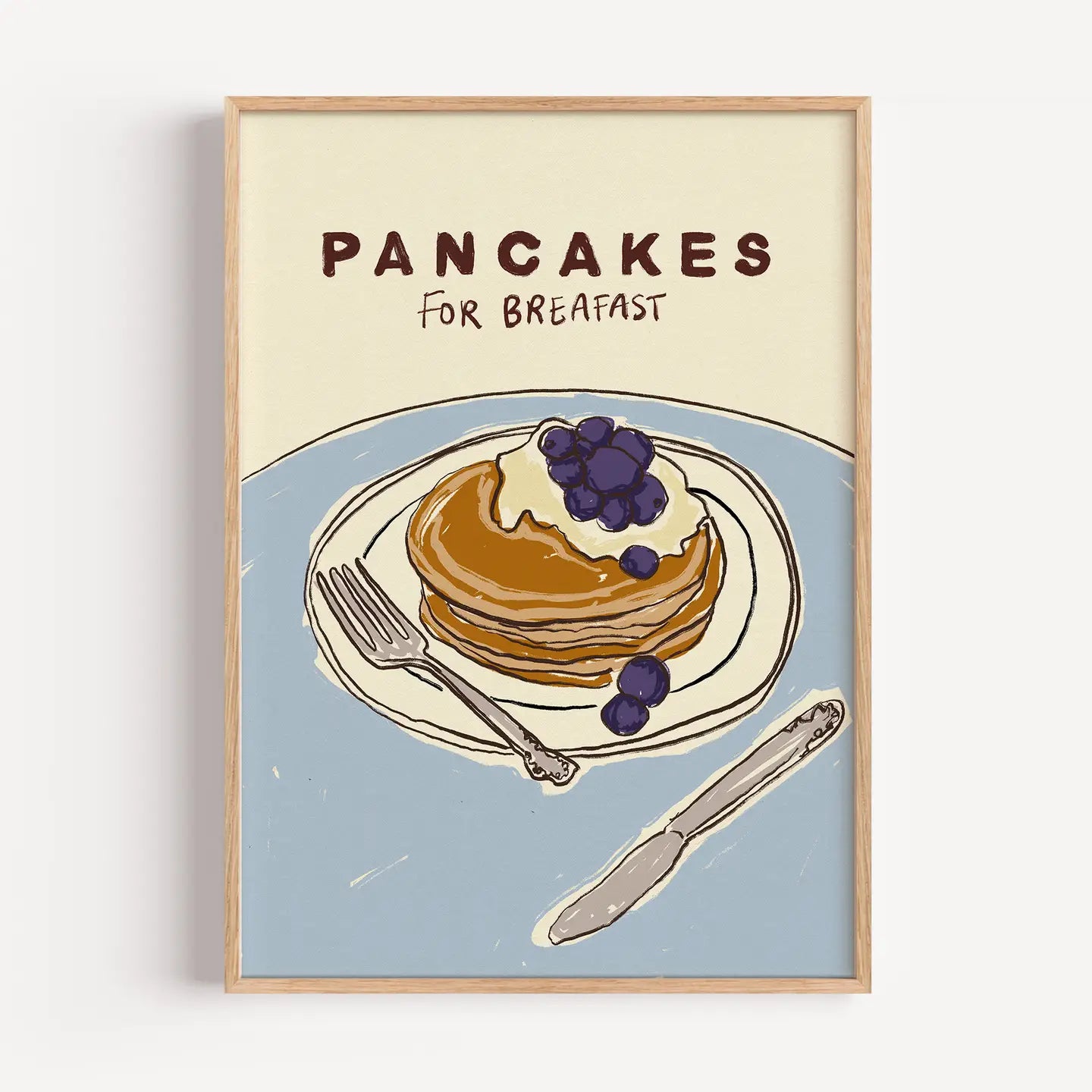 Ilustrated by Weezy Pancakes for breakfast