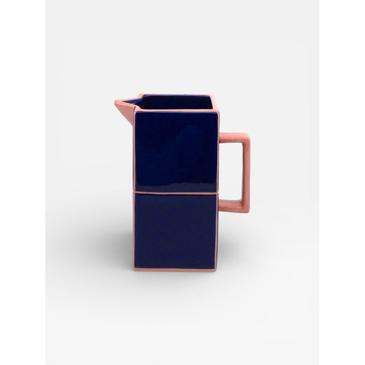 Carafe Tile Bleu/Rose