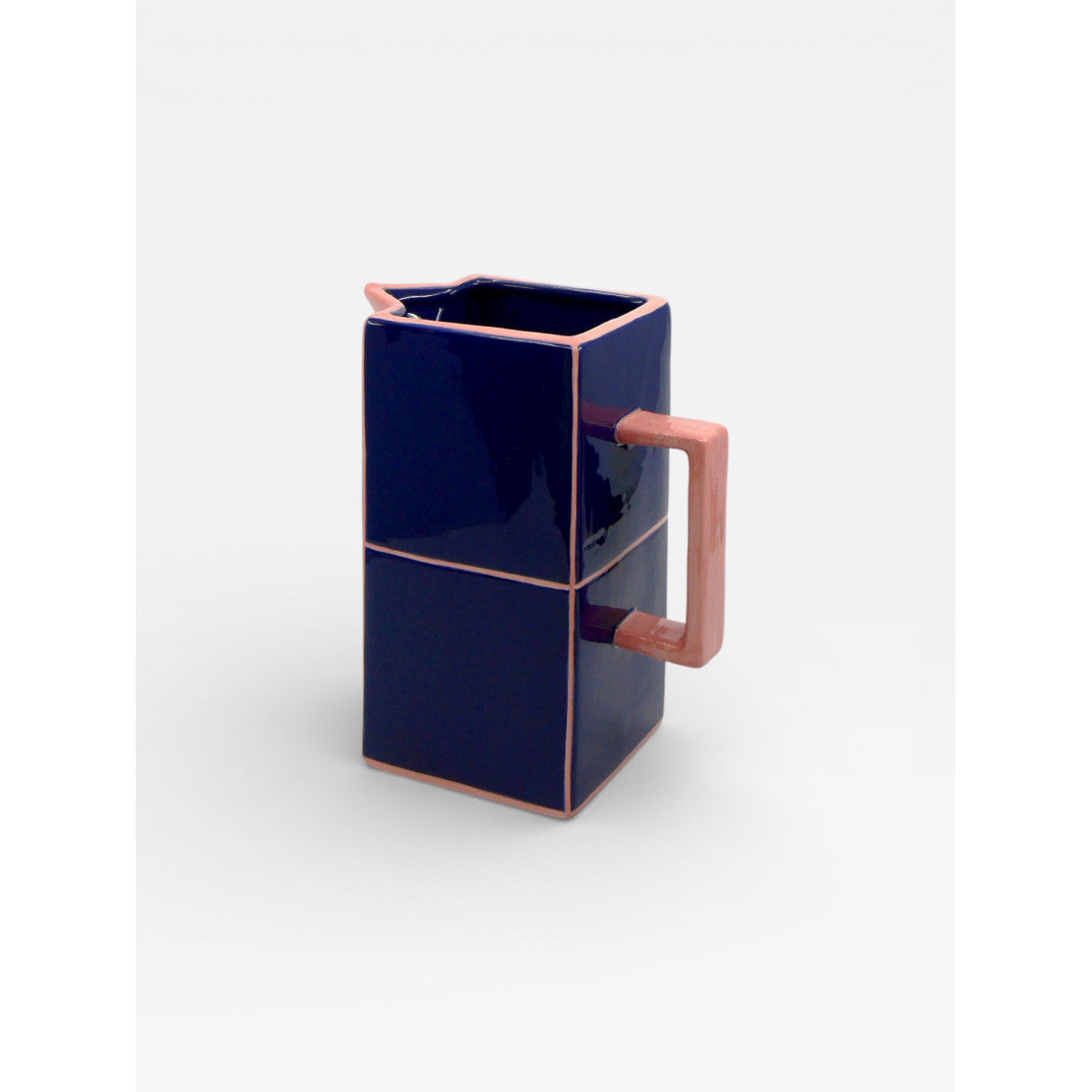 Carafe Tile Bleu/Rose