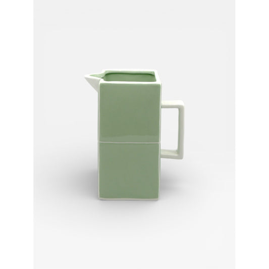 Carafe Tile Vert/Blanc