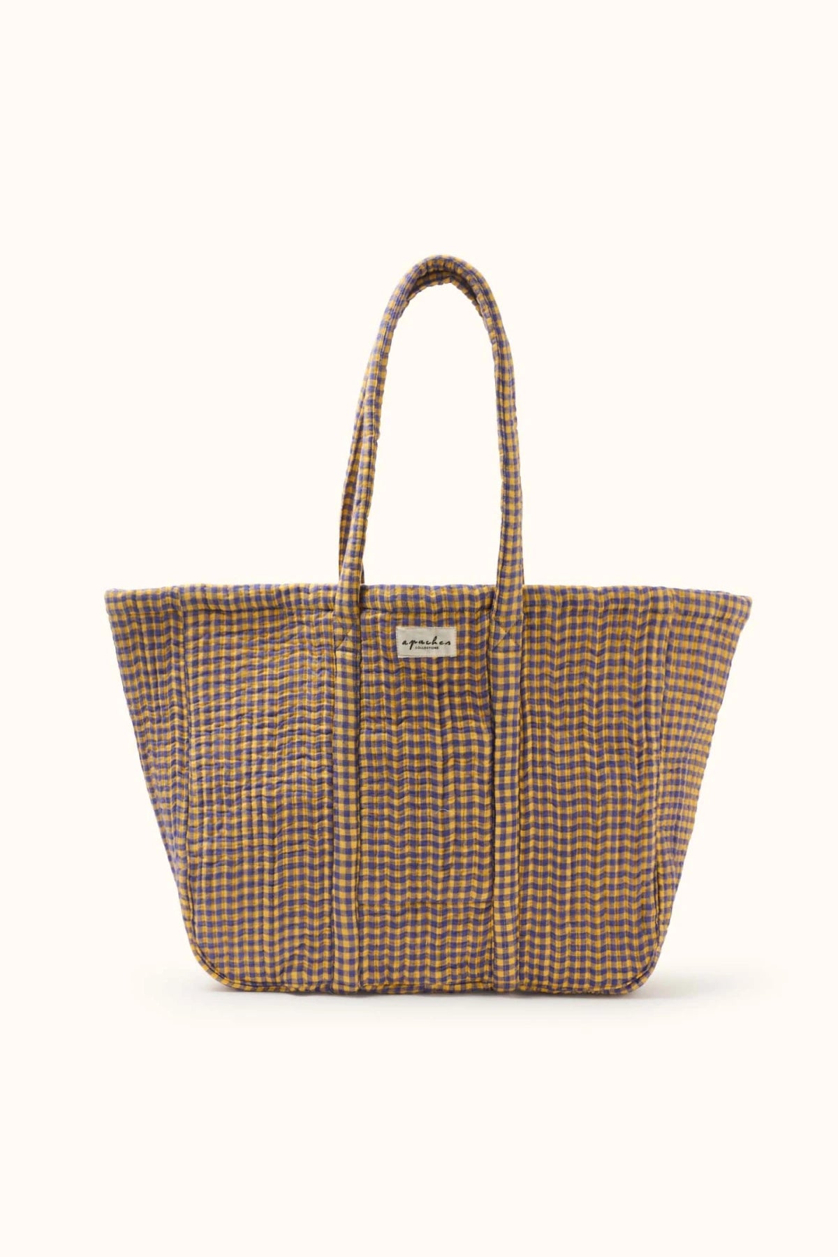 Sac Cabas Samba Checkmate Wheat