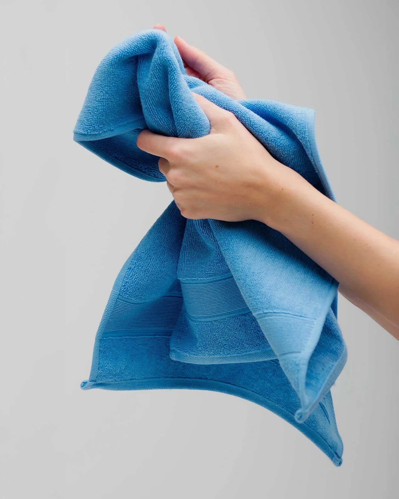 Serviette de Main Sunday Blue (Set de 2)