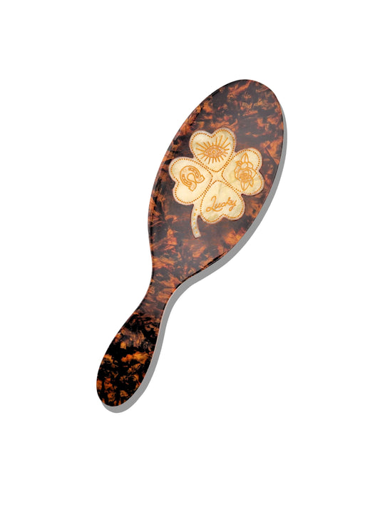 Brosse à Cheveux - Trèfle Chanceux