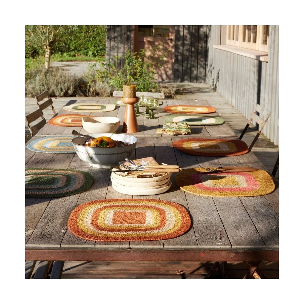 Set de Table Mada Écureuil/Nude